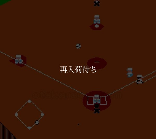 名門! 第三野球部 ファミコンソフト / 起動確認済み プレイ画面 / Meimon Daisan Yakyuubu Famicom Game Gameplay Screenshot