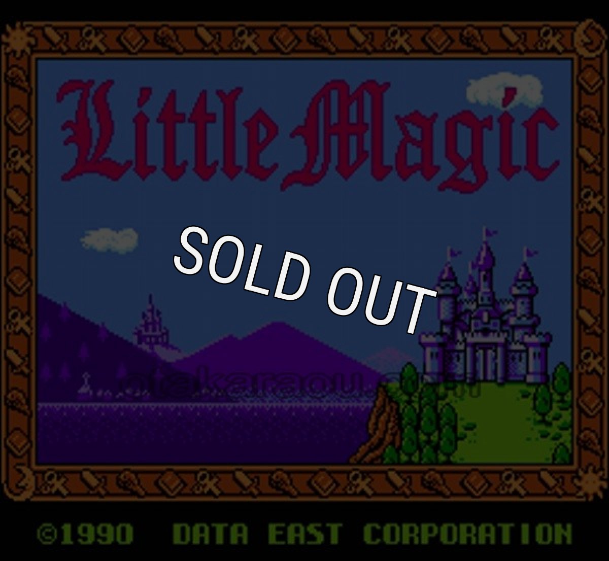 ファミコンソフト販売 リトルマジック