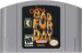 Conker's BAD FUR DAY ニンテンドウ64ソフト / 端子清掃済み 動作確認済み / Conker's Bad Fur Day Nintendo 64 Game Tested & Working
