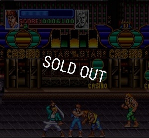 人気スーファミソフト リターン オブ ダブルドラゴン