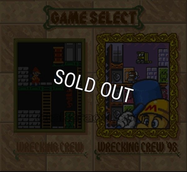 SFC ROM レッキングクルー'98