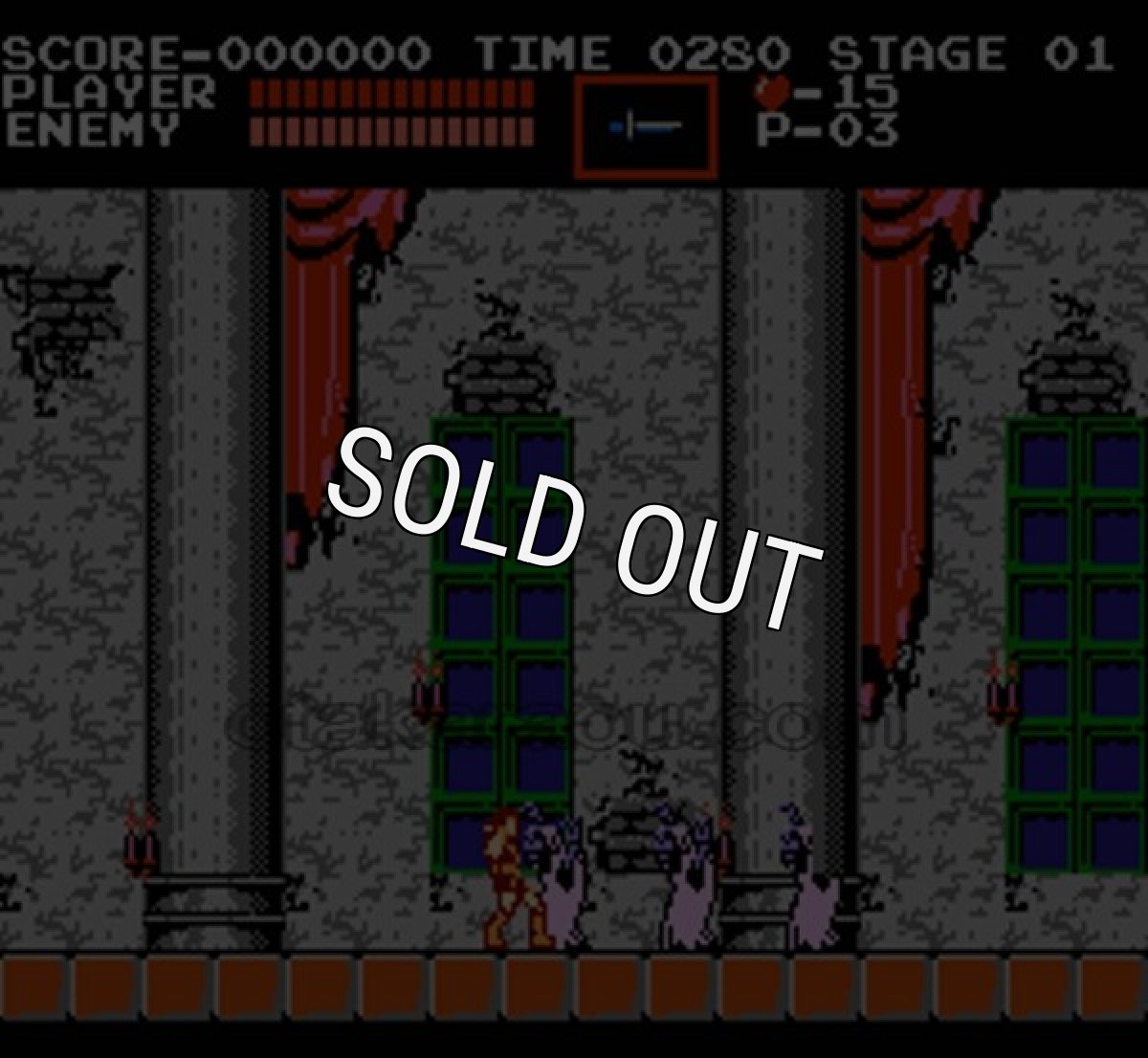 悪魔城ドラキュラ【ファミコン画像】