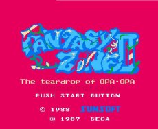 ファミコンソフト画像 ファンタジーゾーンII