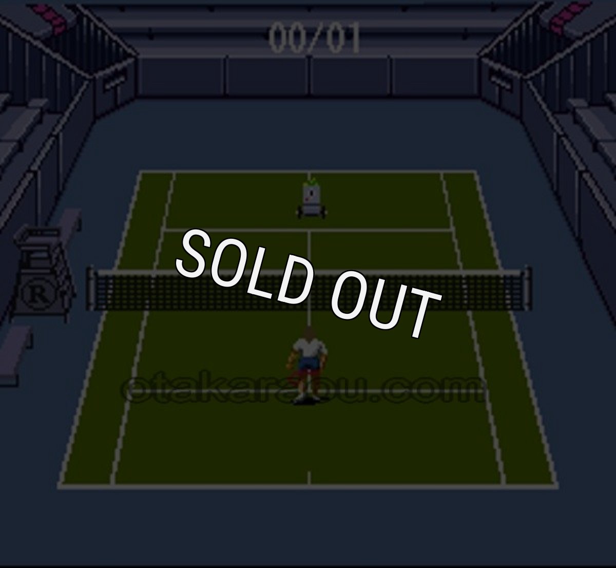 スーパーファミコン 画像 アンドレ・アガシ・テニス