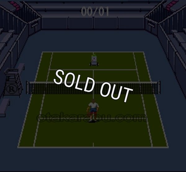 スーパーファミコン 画像 アンドレ・アガシ・テニス