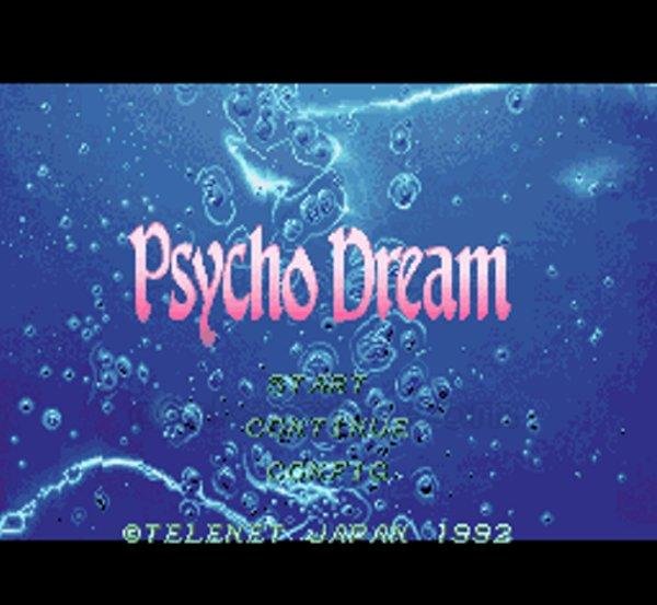 サイコ ドリーム スーパーファミコンソフト / 起動確認済み プレイ画面 / Psycho Dream Super Famicom Game Gameplay Screenshot