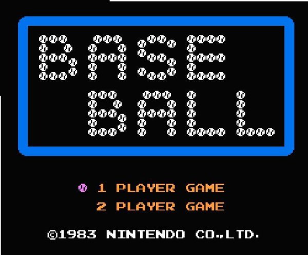 ファミコンソフト画像 ベースボール