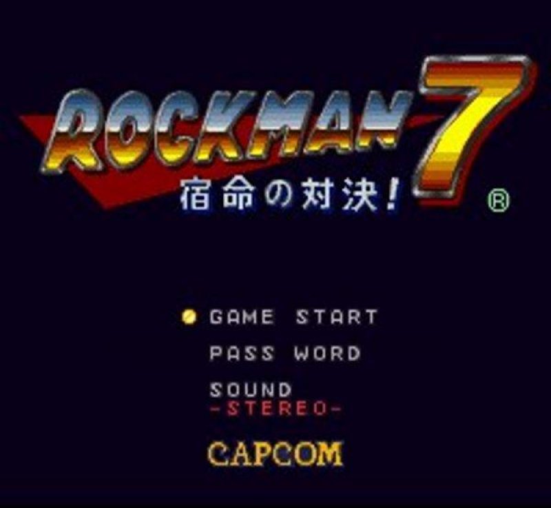 「レア」ロックマン７　宿命の対決！　遊べません ロックマン7 宿命の対決を販売中｜レトロゲーム好き必見のSFC