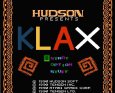 ファミコン 名作 クラックス(KLAX)