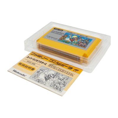 スーパーマリオブラザーズ 箱・説明書あり ファミコンソフト 中古