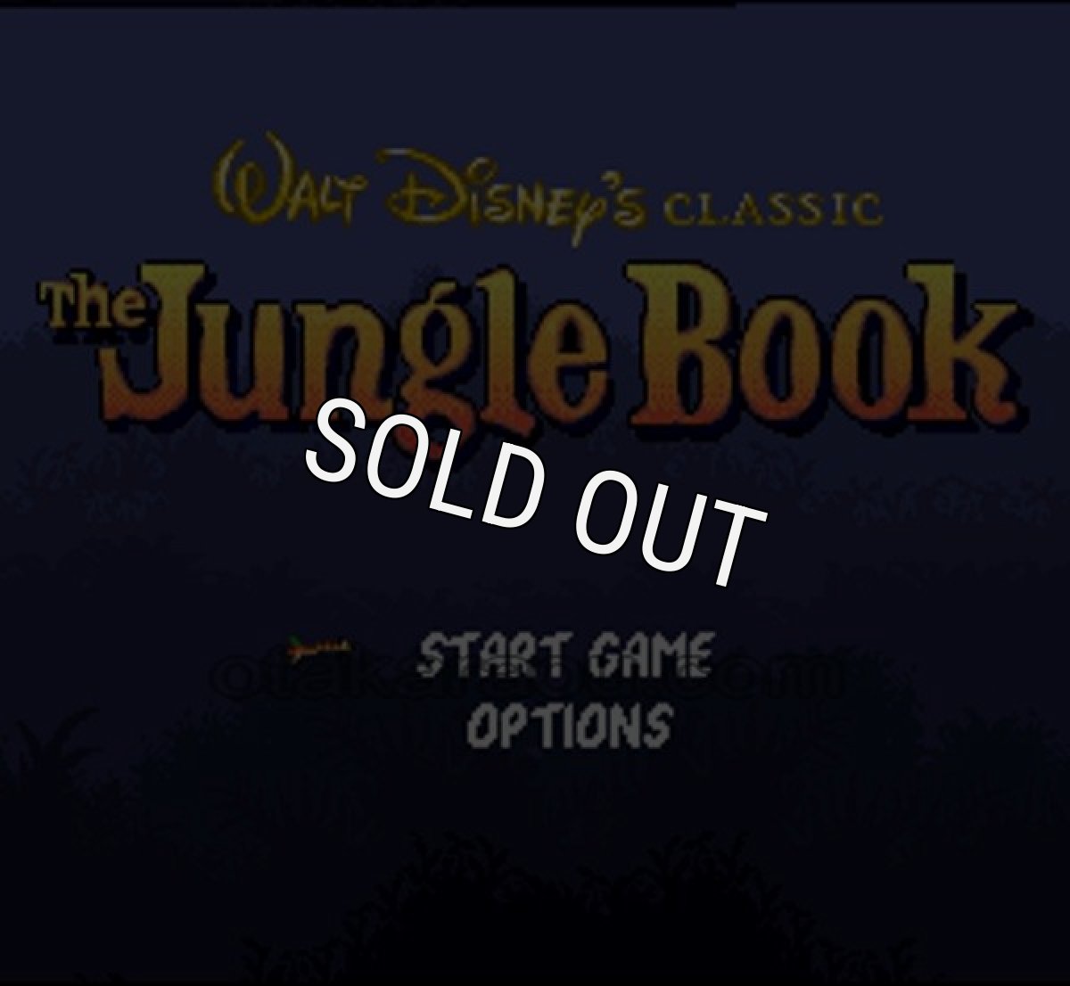 スーパーファミコンソフト画像 ジャングルブック