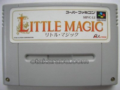リトルマジック スーパーファミコンソフト / 端子清掃済み 動作確認済み / Little Magic Super Famicom Game Tested & Working