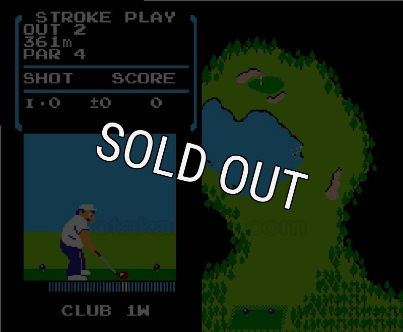 【♡】【ファミコンソフト  初代ゴルフ】超レア Golf NES Game - Shop Retro Titles Online