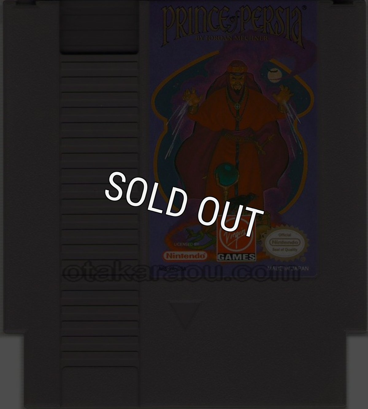 NESソフト 販売 PRINCE of PERSIA(プリンスオブペルシャ)