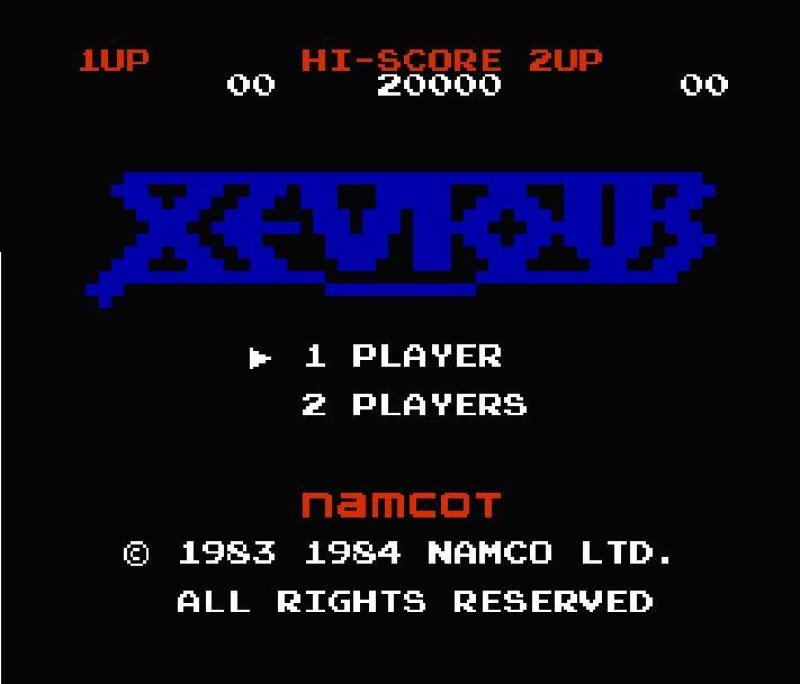Xevious - Rare Famicom Title Available Now