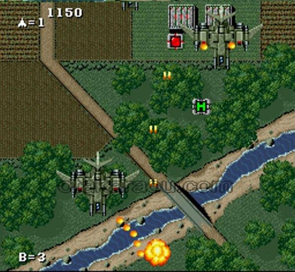 人気スーファミソフト 雷電伝説