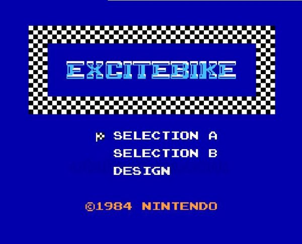 ファミコン名作 エキサイトバイク