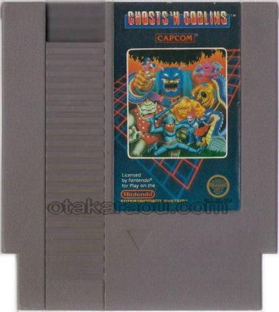 GHOSTS'N GOBLINS(魔界村) NESソフト / 端子清掃済み 動作確認済み / GHOSTS'N GOBLINS NES Game Tested & Working