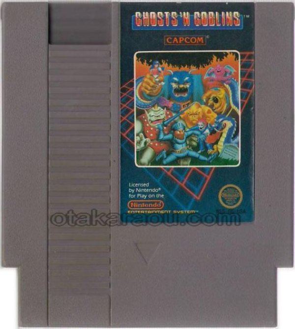 NESソフト 販売 GHOSTS'N GOBLINS(魔界村)