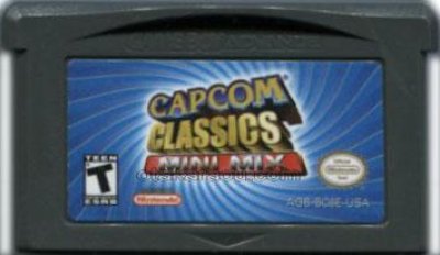 ゲームボーイ アドバンス ゲームボーイアドバンス ソフト CAPCOM CLASSICS MINI MIX 中古 動作