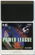 PC-engine card パワーリーグIII