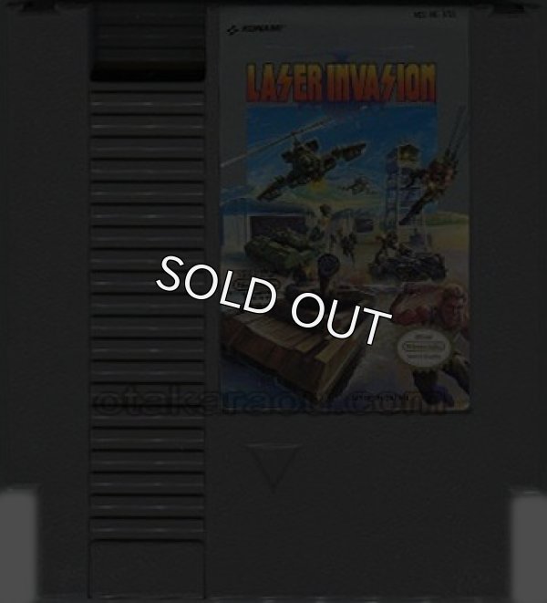NESソフト 販売 LASER INVASION (ガンサイト)
