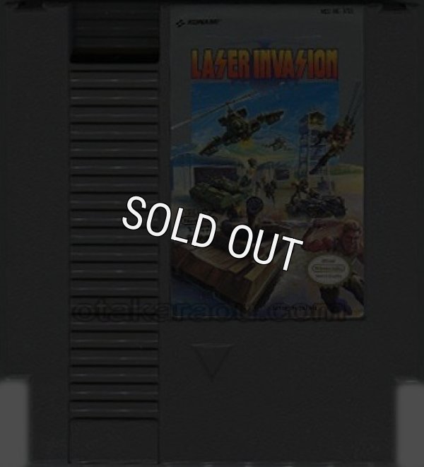 NESソフト 販売 LASER INVASION (ガンサイト)