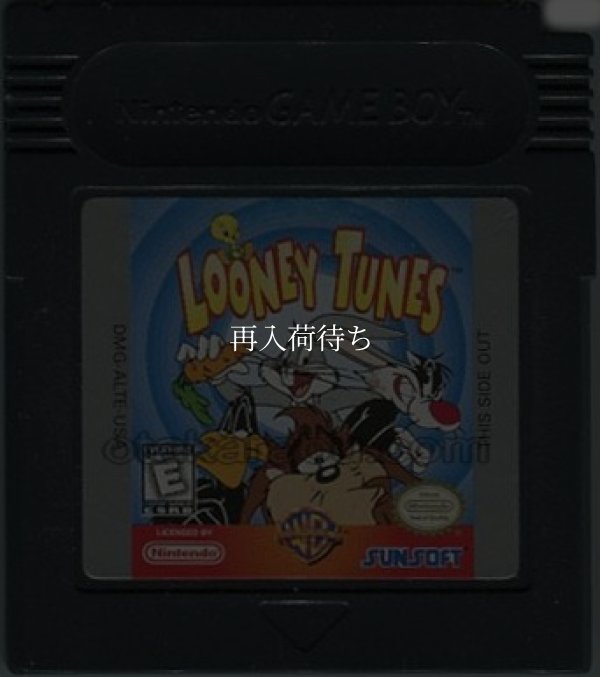 LOONEY TUNES ゲームボーイカラー海外版 / 海外版 端子清掃済み 動作確認済み / LOONEY TUNES Game Boy Color (Overseas Version) Tested & Working