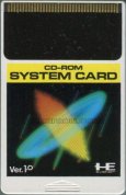 PC-engine card システムカード Ver.1.0