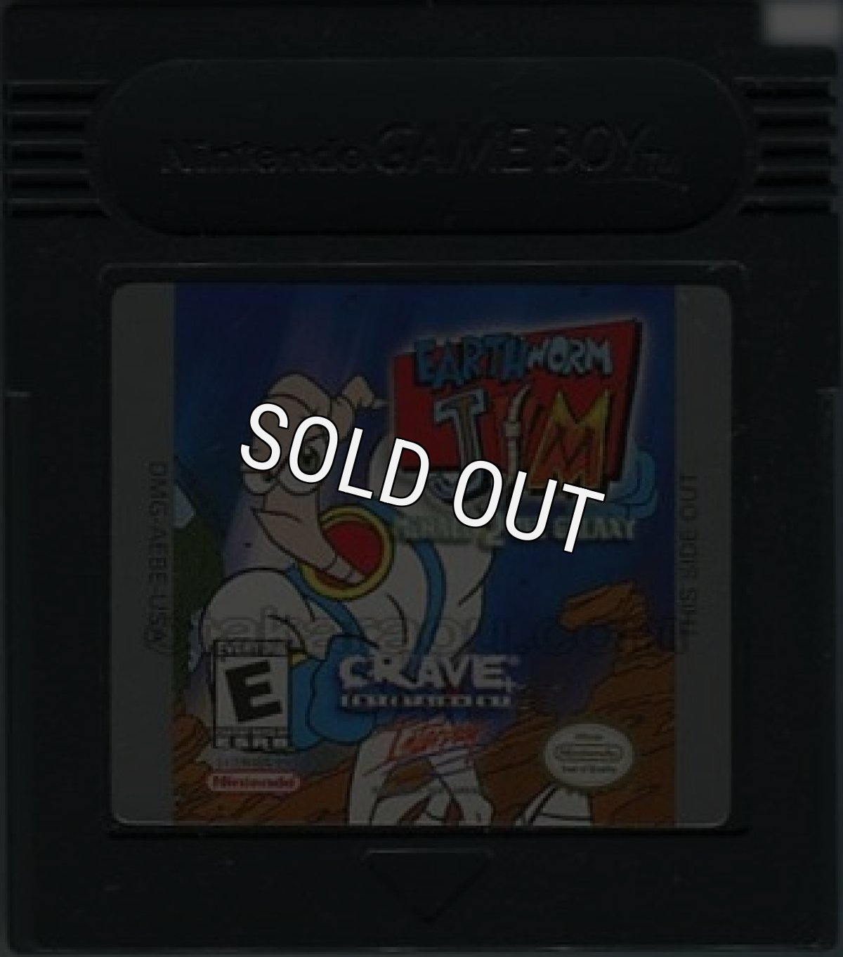 海外 ゲームボーイカラーソフト EARTHWORM JIM : MENACE 2 THE GALAXY