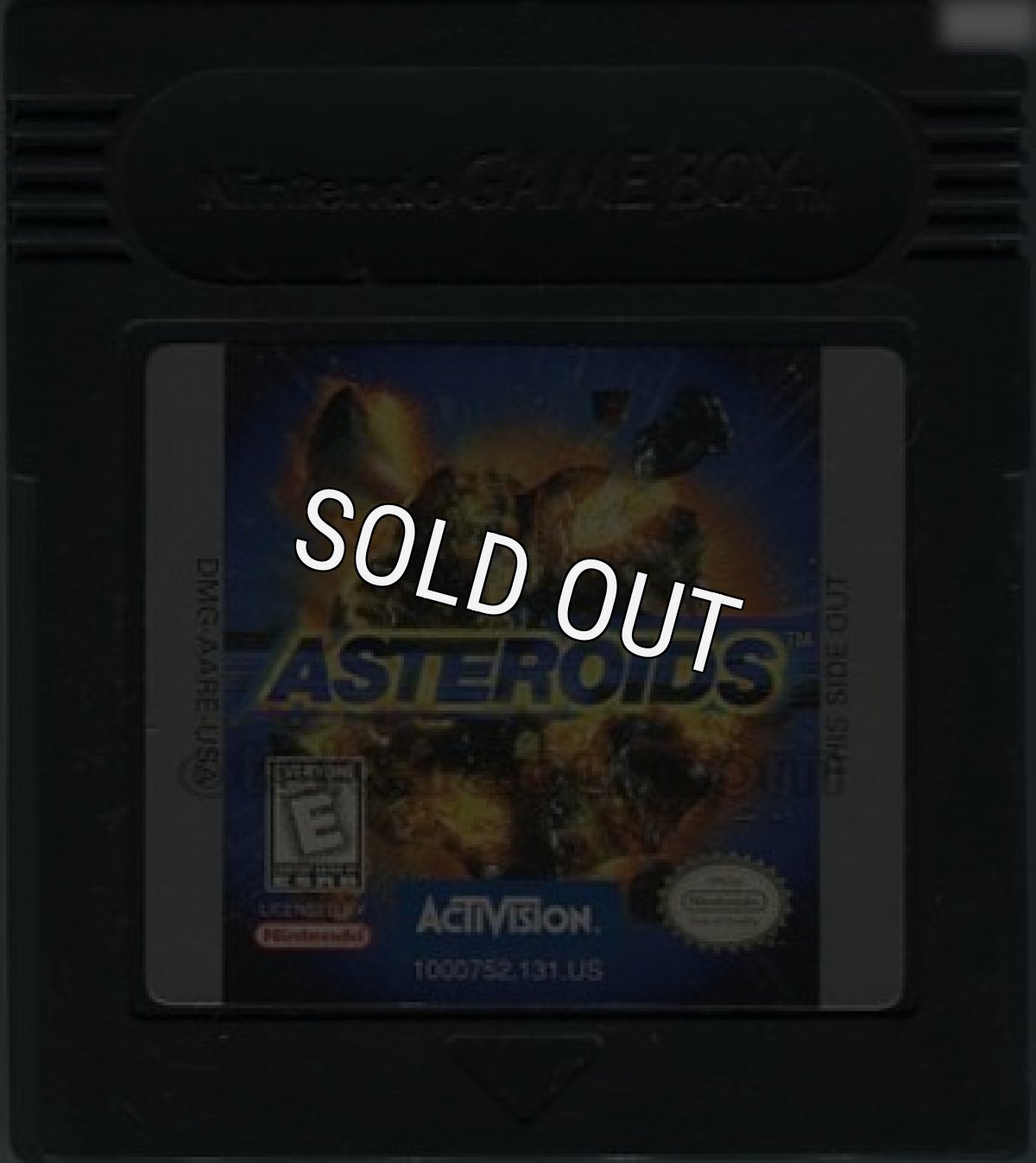 海外 ゲームボーイカラーソフト ASTEROIDS