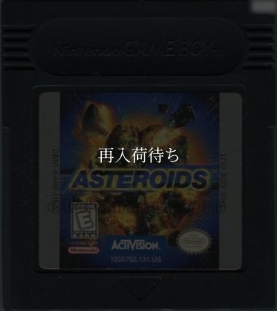 ASTEROIDS ゲームボーイカラー海外版 / 海外版 端子清掃済み 動作確認済み / ASTEROIDS Game Boy Color (Overseas Version) Tested & Working