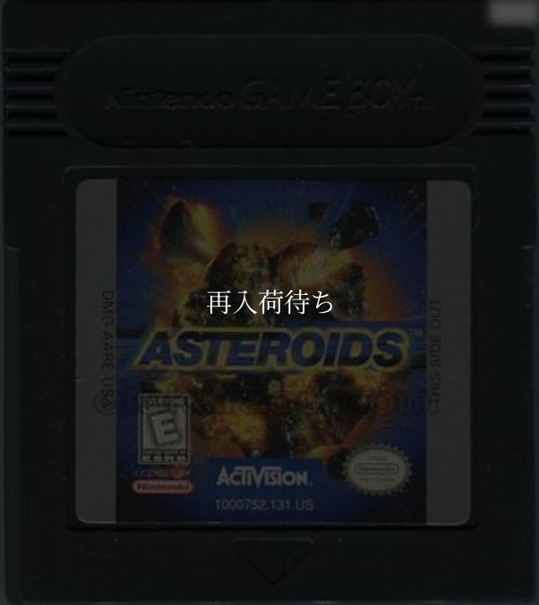 ASTEROIDS ゲームボーイカラー海外版 / 海外版 端子清掃済み 動作確認済み / ASTEROIDS Game Boy Color (Overseas Version) Tested & Working