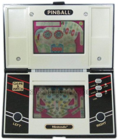 ピンボール ゲーム＆ウオッチ / 詳細画像 / Pinball Game & Watch / Handheld LCD Game - Detailed Images