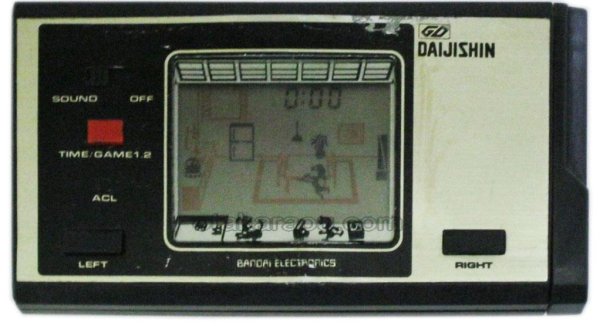 ゲームウォッチ、大地震