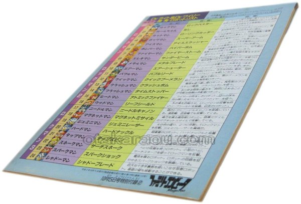 【ファミコン攻略】ロックマン3 完全攻略本