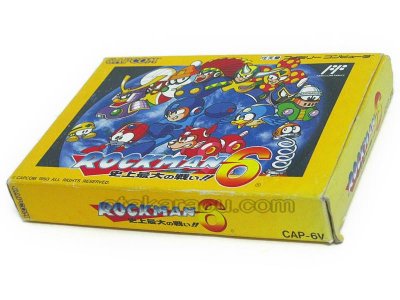 ファミコンゲーム『ロックマン6 史上最大の戦い!! 』｜今でも人気の