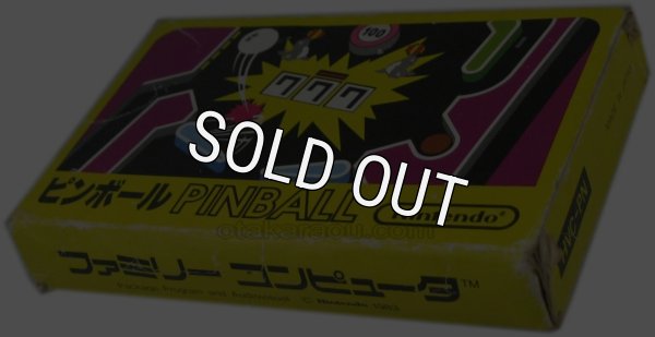 中古ファミコンソフト ピンボール