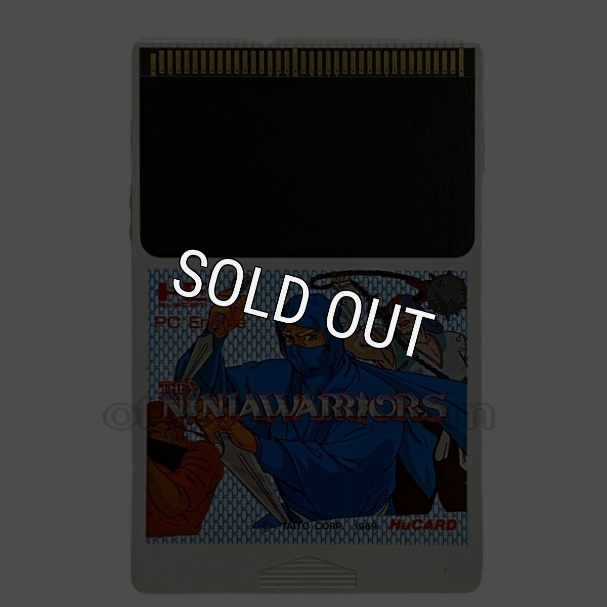 PC-engine card ニンジャウォーリアーズ