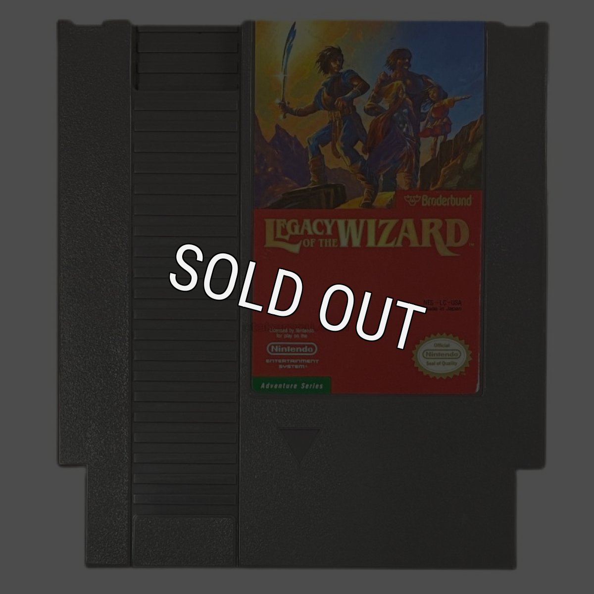 NES LEGACY OF THE WIZARD (ドラゴンスレイヤーIV) 販売