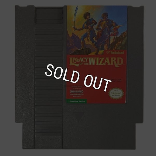 NES LEGACY OF THE WIZARD (ドラゴンスレイヤーIV) 販売