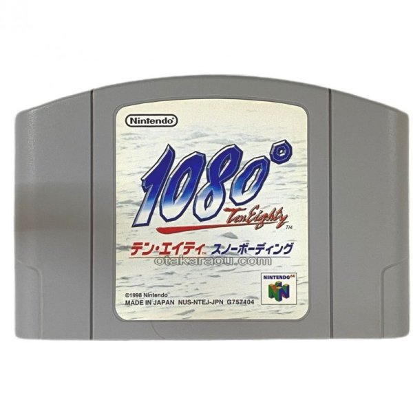 テン・エイティ　スノーボーディング ニンテンドウ64ソフト / 端子清掃済み 動作確認済み / 1080 Snowboarding Nintendo 64 Game Tested & Working