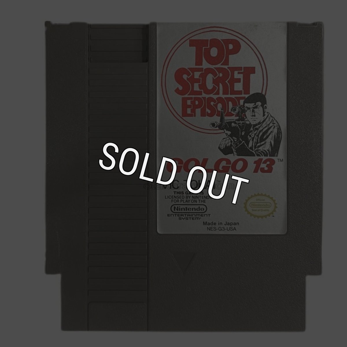 NES 販売 Golgo 13 : Top Secret Episode (ゴルゴ13 神々の黄昏)