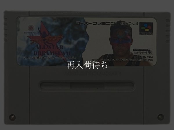 ファイプロ女子オールスタードリームスラム スーパーファミコンソフト / 端子清掃済み 動作確認済み / Fire Pro Girls Super Famicom Game Tested & Working