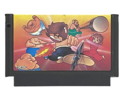 イーアルカンフー ファミコンソフト / 端子清掃済み 動作確認済み / Yie Ar Kung-Fu Famicom Game Tested & Working