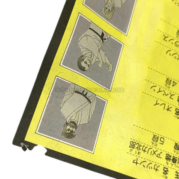 ファミコン ディスクシステム 書き換え用説明書 ビッグチャレンジ 柔道選手権