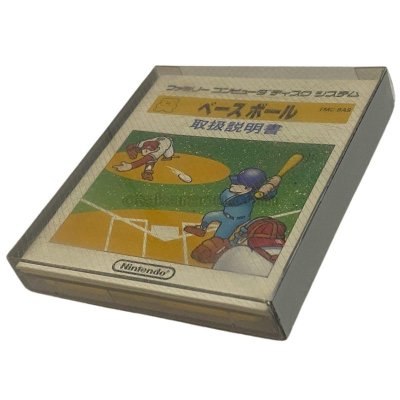 ベースボール/ゴルフ ディスクシステムソフト箱説 / 端子清掃済み 動作確認済み / Baseball / Golf FDS Game Tested & Working