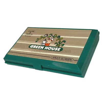 グリーンハウス -2 ゲーム＆ウオッチ / 状態・外観確認用 / Green House Game & Watch / Handheld LCD Game - Condition & Exterior