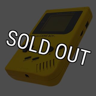 レトロゲーム名作：ゲームボーイ本体 (イエロー 黄) 好評販売中