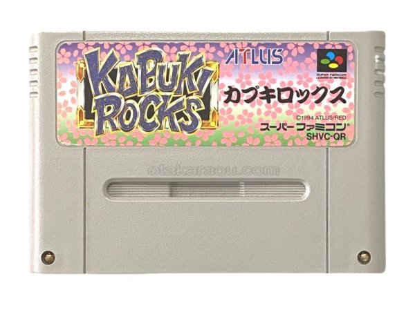 スーパーファミコンソフト  カブキロックス